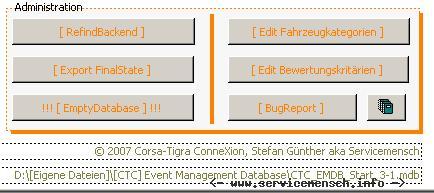 CTC EMDB - Administration