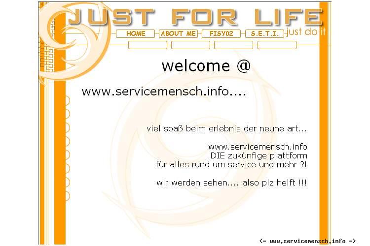 servicemensch.info - New Domain